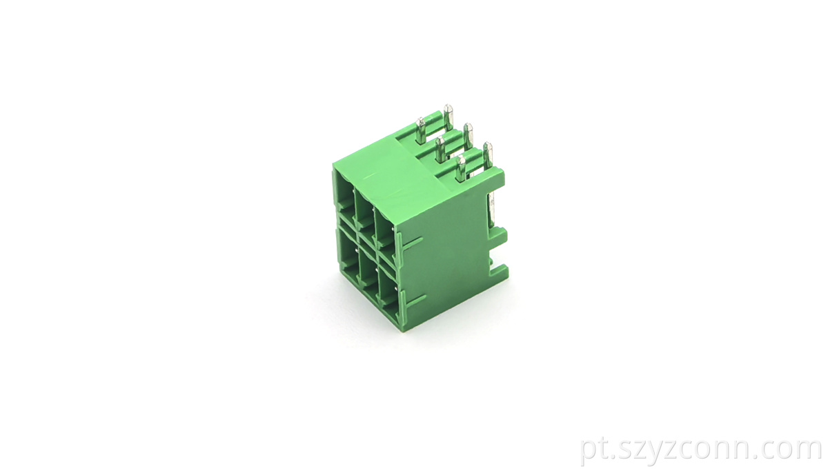 3.5mm pluggable terminal blocks pa66 material